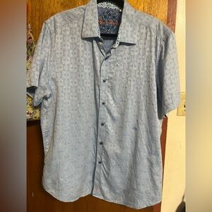 Robert Graham short sleeve button down shirt